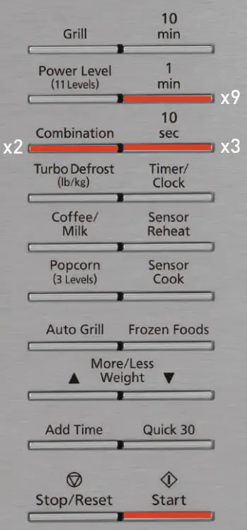 Panasonic NN-GN68KS Microwave Oven User Guide - Grill