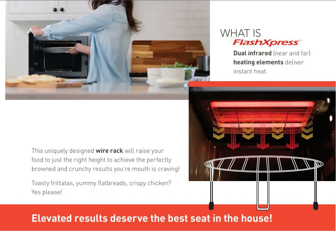 Panasonic NN-GN68KS Microwave Oven User Guide - This uniquely designed wire rack