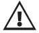 warning icon...