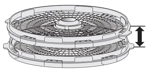 SILVERCREST SDA 350 A2 Food Dehydrator - fig 1
