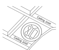 JBL LS360C - ceiling stud/joist
