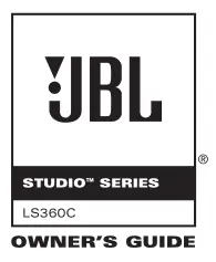 JBL LS360C Manual