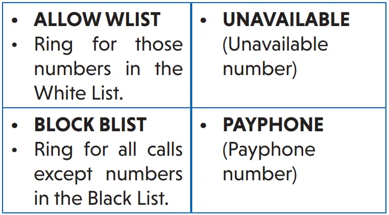 vtech CS2000 Cordless Analogue Phones User Guide - Settings