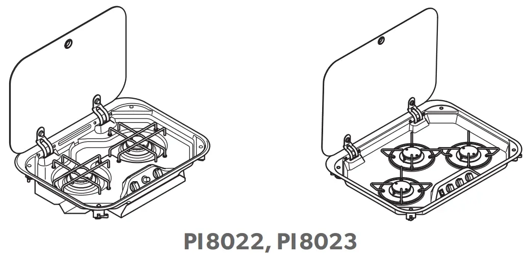 DOMETIC PI8022 Hot and Cooking Hobs and Combinations-