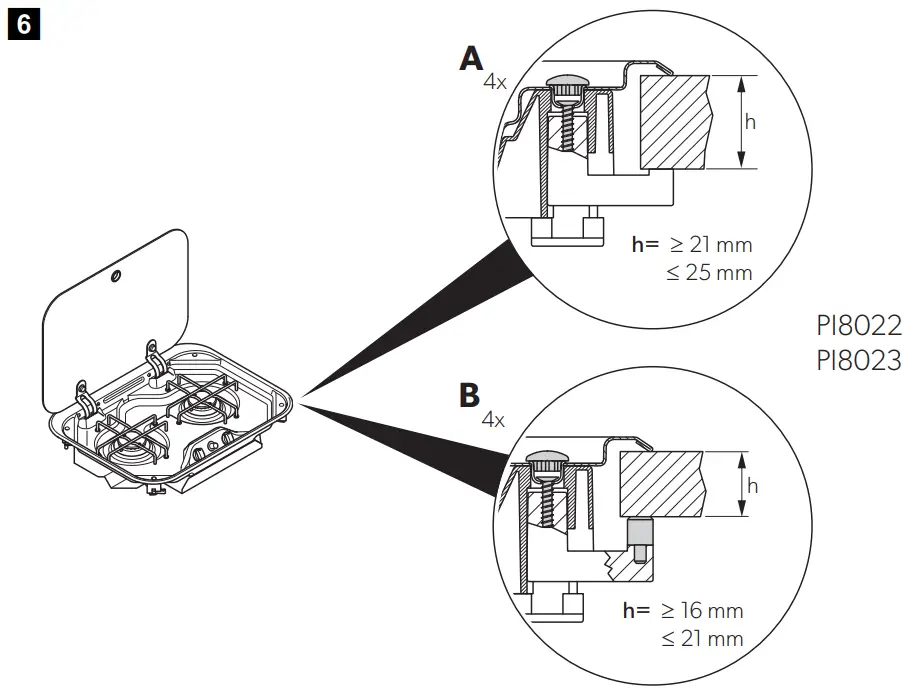 DOMETIC PI8022 Hot and Cooking Hobs and Combinations-fig6