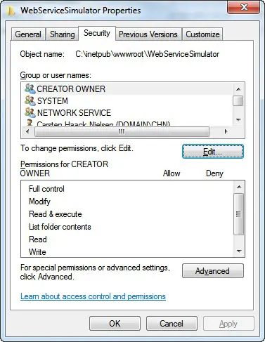 SHURE SW6000 ESI Web Service Simulator - Installation and configuration 4
