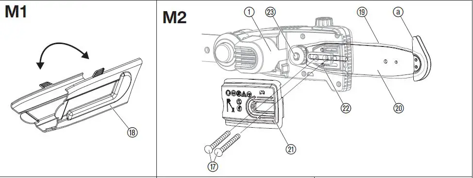 GARDENA -14770 -Battery -Pole -Pruner -FIG 8