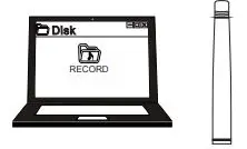 aomago Voice Recorder Pen - How to charge the voice recorder