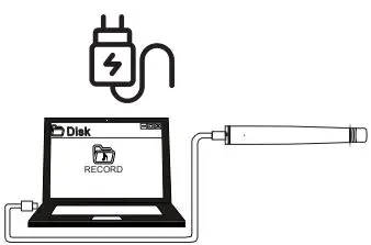 aomago Voice Recorder Pen - connect to PC via