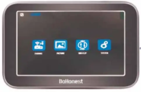 DoHonest V25 HD Digital Wireless Backup Camera and Monitor Kit - Function