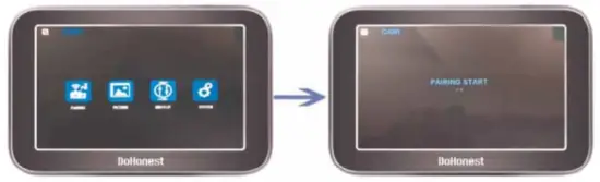 DoHonest V25 HD Digital Wireless Backup Camera and Monitor Kit - Image2