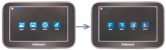 DoHonest V25 HD Digital Wireless Backup Camera and Monitor Kit - Third icon