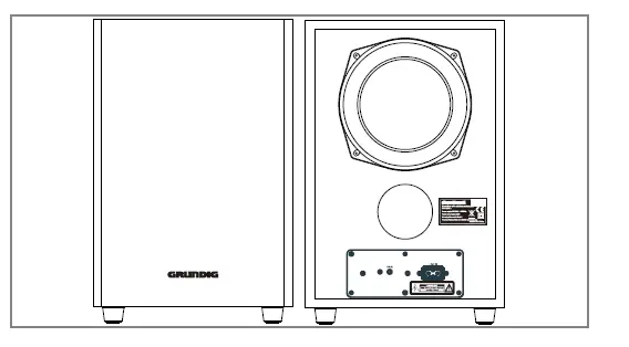 GRUNDIG -GSB 910 SW 2.1-Channels -80W -Soundbar fig 3
