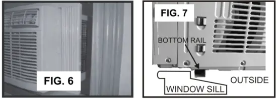 ROVSUN G27000706 5000 BTU Window Conditioner - Fig 6 7