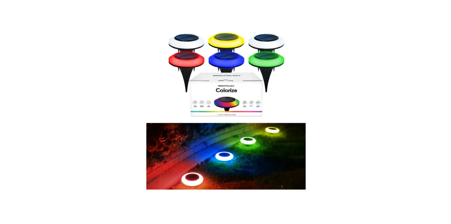 Brightology Colorize Solar Pathway Outdoor Lights Instruction Manual Brightology Colorize Solar Pathway Outdoor Lights Instruction Manual