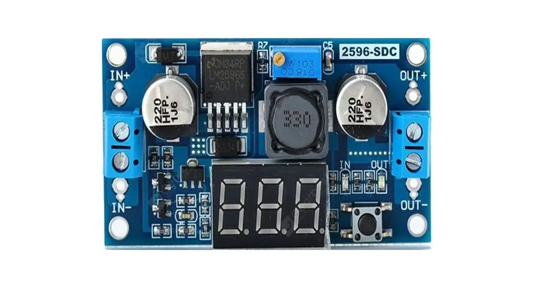 Conrad Bn-2134134 Voltage Step Down Module Instructions