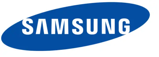 SAMSUNG logo.