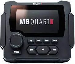 MB QUART GMR-LCD AM/FM/USB/Bluetooth Multimedia Controller for Off-Road and Marine