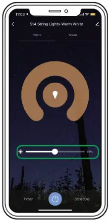 XMCOSY YJ SW15A Smart Warm White String Lights - Add Device Auto Mode 6