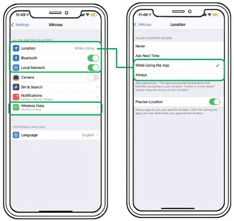 XMCOSY YJ SW15A Smart Warm White String Lights - EZ Mode 1