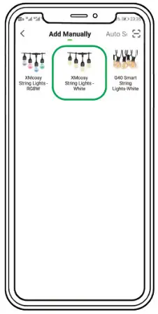 XMCOSY YJ SW15A Smart Warm White String Lights - EZ Mode 3