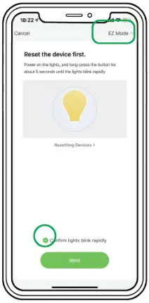 XMCOSY YJ SW15A Smart Warm White String Lights - EZ Mode 6