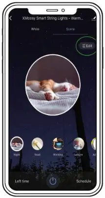 XMCOSY YJ SW15A Smart Warm White String Lights - Pick the scene you like 2