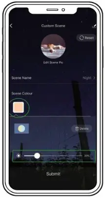 XMCOSY YJ SW15A Smart Warm White String Lights - Pick the scene you like 4