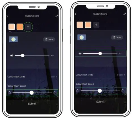 XMCOSY YJ SW15A Smart Warm White String Lights - Pick the scene you like 6