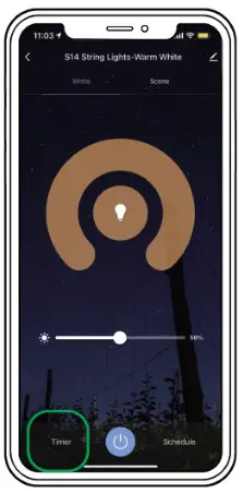 XMCOSY YJ SW15A Smart Warm White String Lights - Pick the scene you like 8