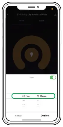 XMCOSY YJ SW15A Smart Warm White String Lights - Pick the scene you like 9+