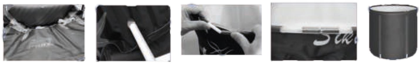 Spatter B07X8GSP1M Foldable Bathtub-FIG2