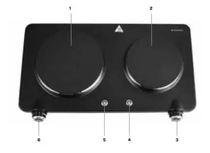 INVENTUM-KP602B-Freestanding-Electric-Hob-fig-1