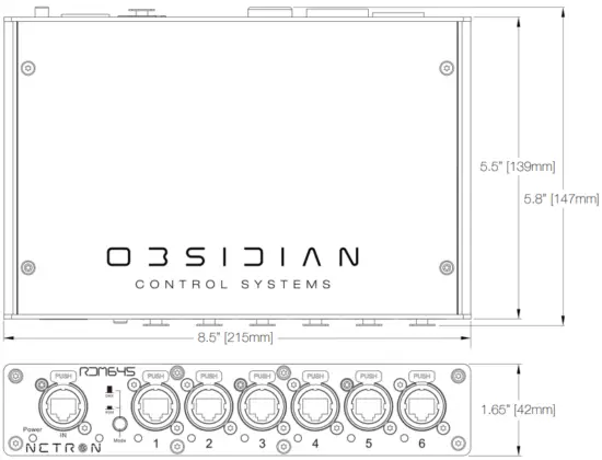 OBSIDIAN NETRON RDM645 Control System - FIG 11
