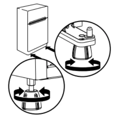 Level from side to side
