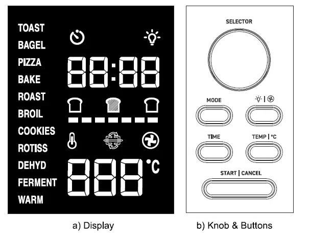 GLEN -SA -5023 -Digital -Oven -Toaster -Griller -2