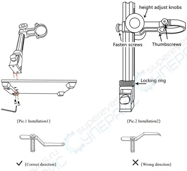 Andonstar AD208 Digital Microscope - Installation