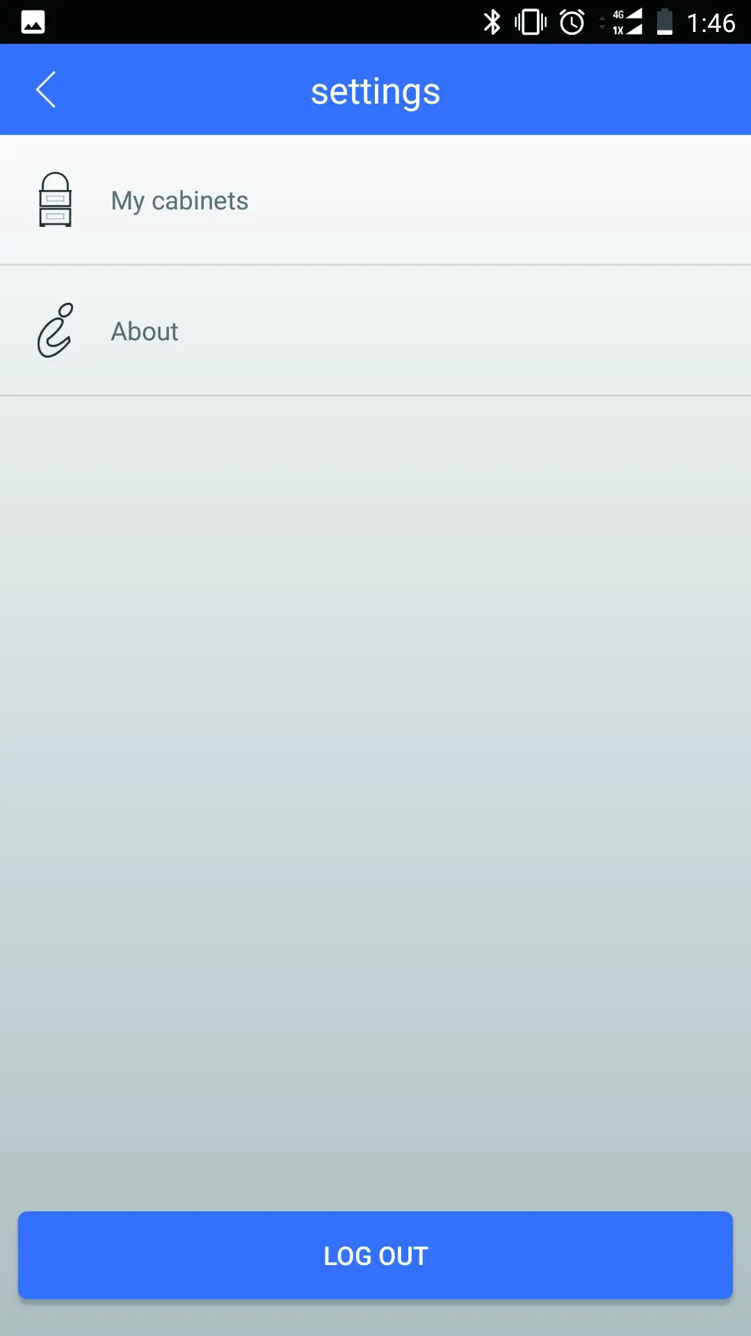 Omni OL603B Cabinet Lock feature - APP Operation Description 5