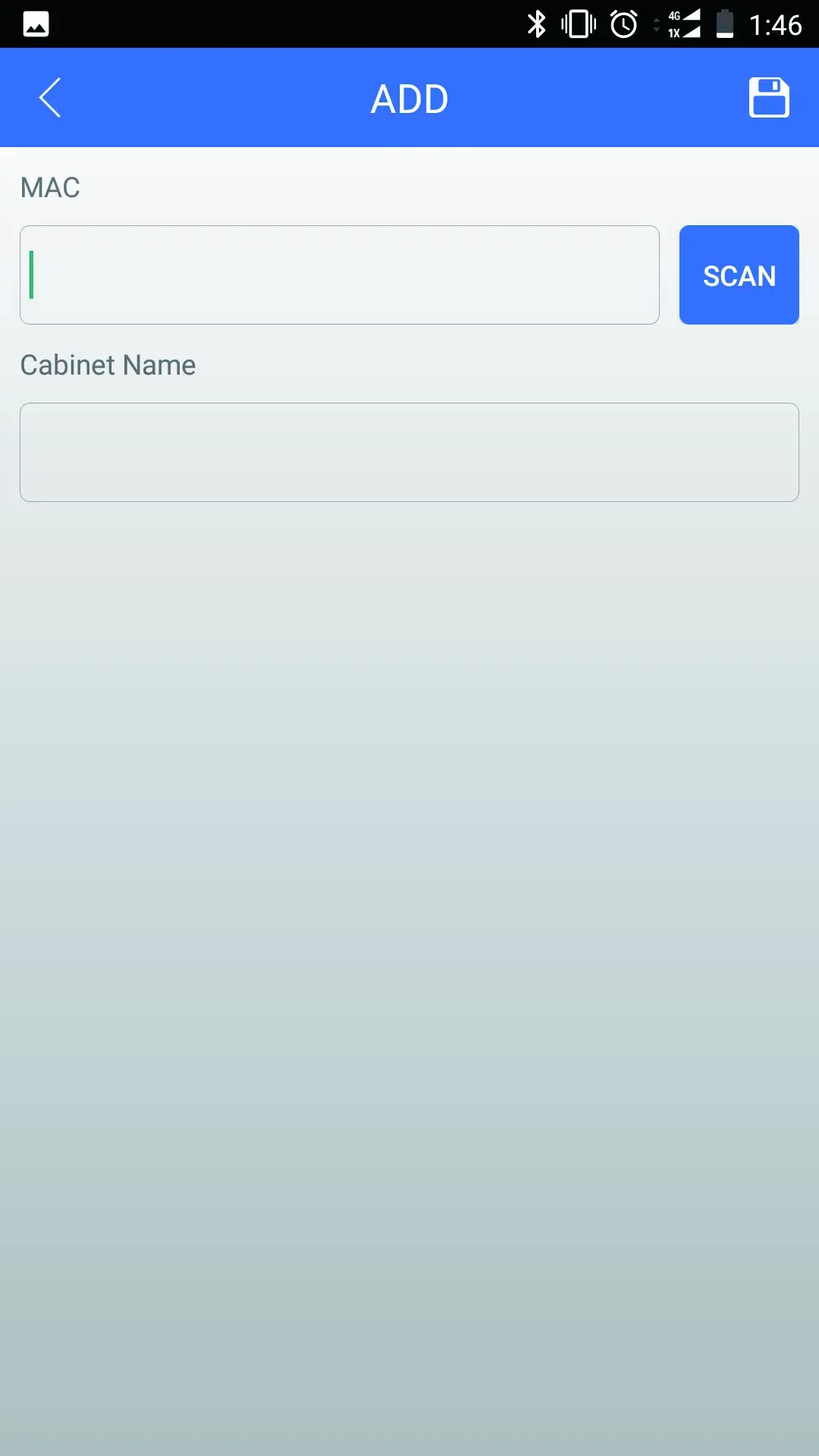 Omni OL603B Cabinet Lock feature - APP Operation Description 6