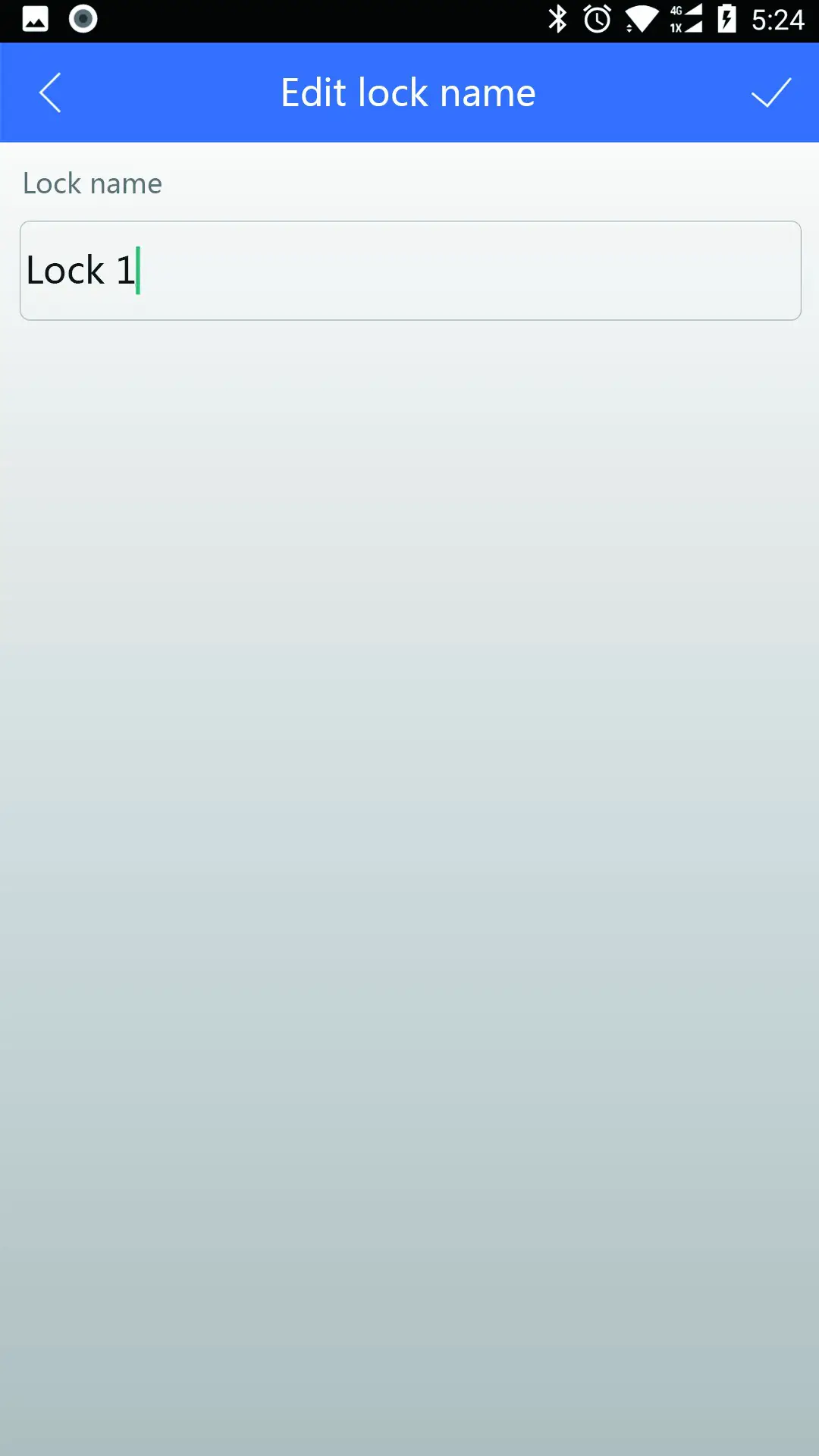 Omni OL603B Cabinet Lock feature - APP Operation Description 8