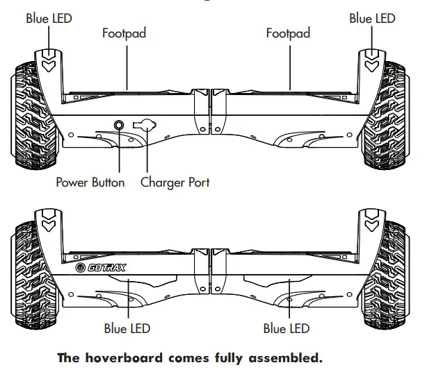 GOLABS Nova Pro Smarter Hover Board - hoverboard