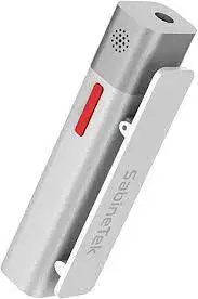 SABINETEK S620 SmartMike Silver Rechargeable Wireless Bluetooth Microphone