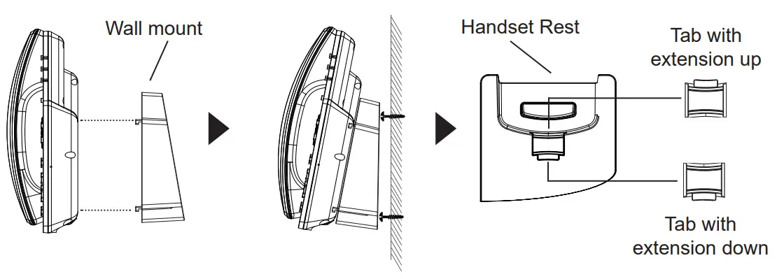 Installing the phone