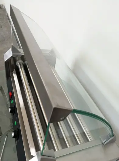 VIVO Electric Hot Dog Machine with Sanitation Hood-ASSEMBLY STEP-6