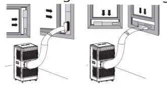 Royal Sovereign ARP-2210 3 in 1 Portable Air Conditioner - Installation 4
