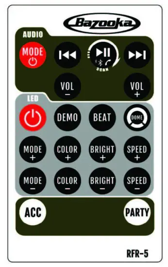 Bazooka BPB24-G3 Party Bar