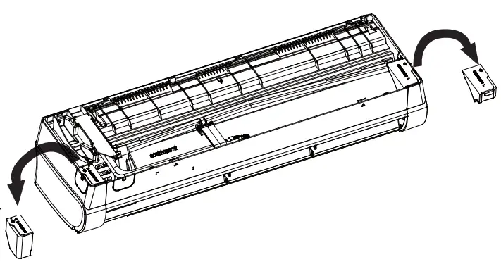 Airwell R410A WALL-MOUNTED TYPE INDOOR UNIT - fig 12