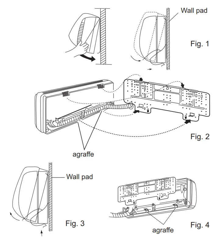 Airwell R410A WALL-MOUNTED TYPE INDOOR UNIT - fig 7