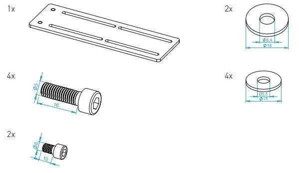 MONSTERTECH MTSIM Center Mount Universal Instruction Manual - ASSEMBLING A VIRPIL BUTTON BOX