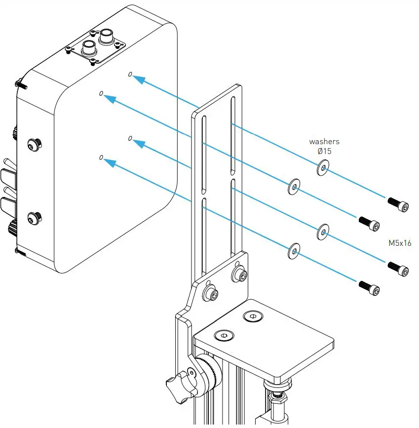MONSTERTECH MTSIM Center Mount Universal Instruction Manual - ASSEMBLING A VIRPIL BUTTON BOX